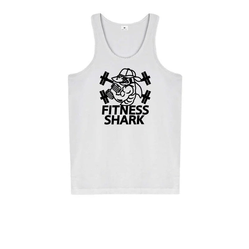 Gym Mens Summer  Brand Workout  Tank Top Bodybuilding Mesh