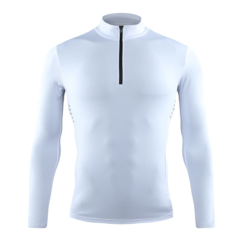 Men's Long Sleeve compression top for Running &  Gym workouts Quick Drying