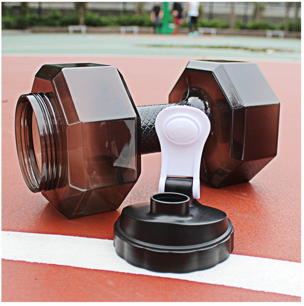 Dumbbell Waterbottle - Black