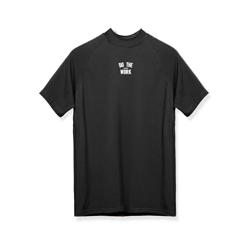 Elastic Casual T-shirt Running Bodybuilding Tights Short-sleeved