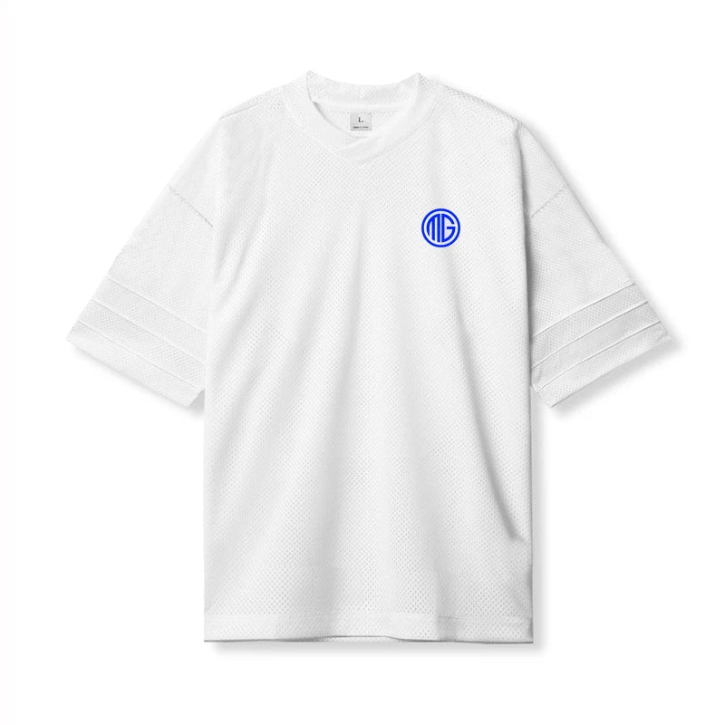 Oversize V-neck Fitness Tights Tshirt Sports Gym Cool