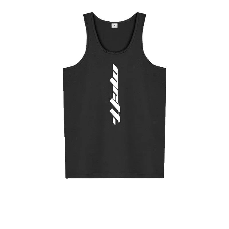 Mens Muscle Popular Tank Top Bodybuilding Mesh Quick