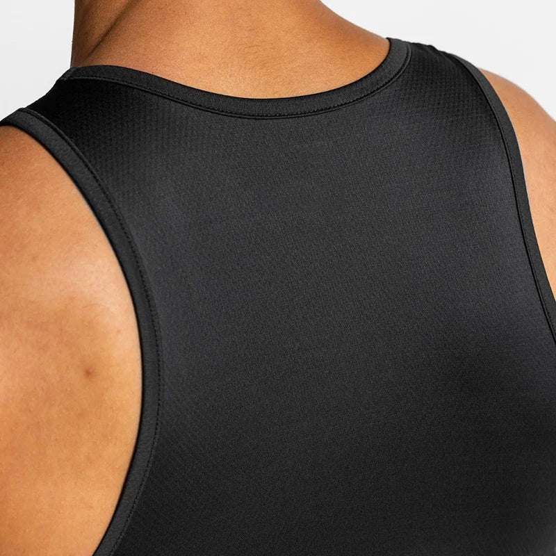 Mens Muscle Popular Tank Top Bodybuilding Mesh Quick