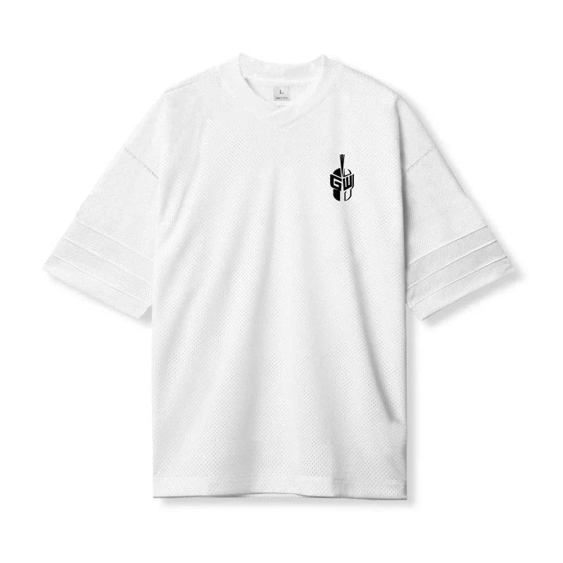 Fitness Oversize V-neck Tights Tshirt Bodybuilding