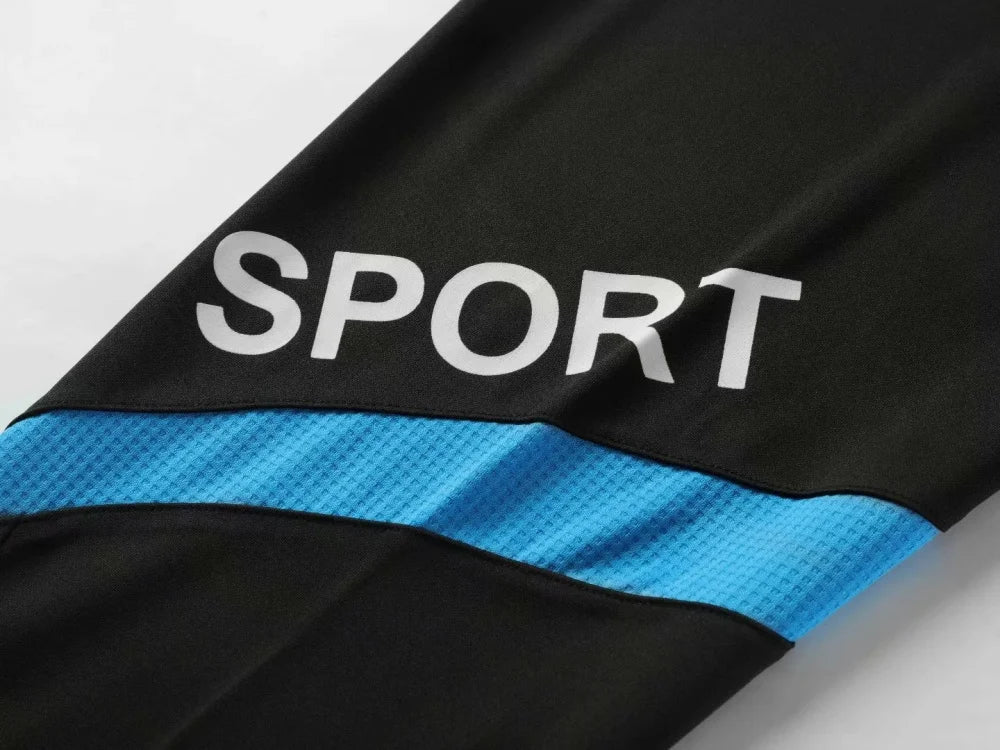 Jogging Trousers Gym Fitness Soccer Pants Slim Zipper Football Sweatpants