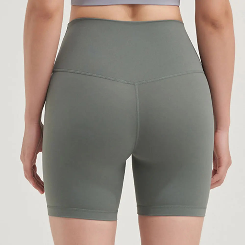 Summer Yoga Shorts Women Fitness Shorts Running Cycling Shorts Breathable Sports Leggings High Waist Push Up Workout Gym Shorts