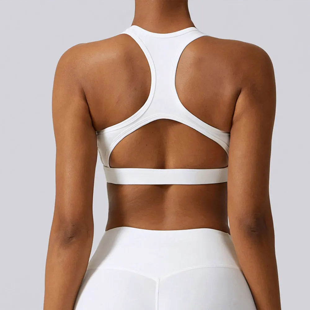 Women Breathable Sports Underwear Absorb Sweat Shockproof Padded Gym Push Up