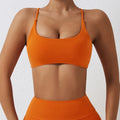 Women Cross Strap Sports Underwear Top Women Push Up Sport Bra