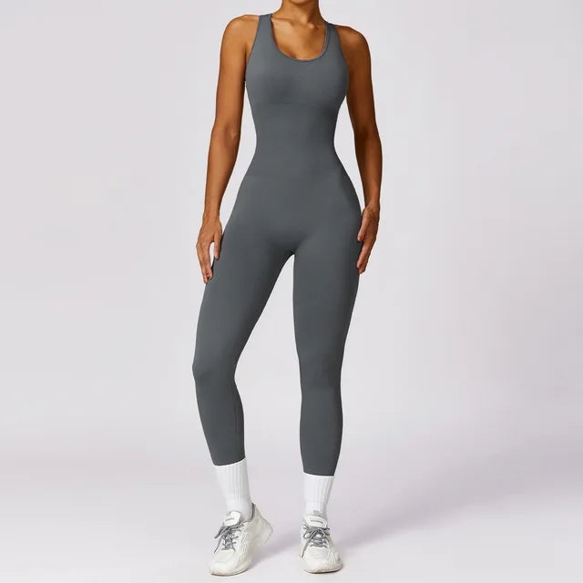 Workout Bodysuit Rompers Sportswear Gym Workout Clothes for Women Tracksuit
