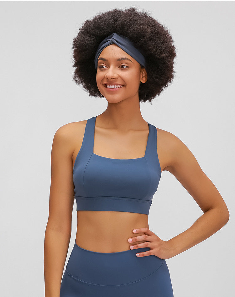 REACT TWIST Workout Yoga Hair Band - Grey